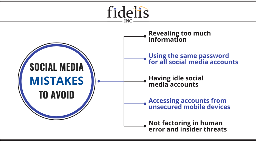 Avoid these five social media blunders to improve your cybersecurity